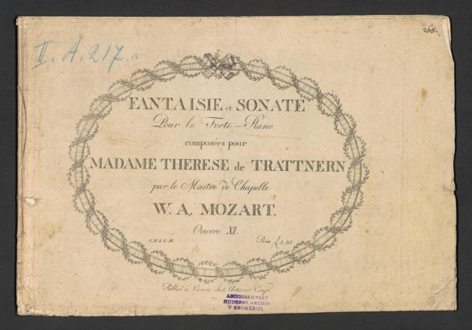 Fantaisie et Sonate, Op. XI.