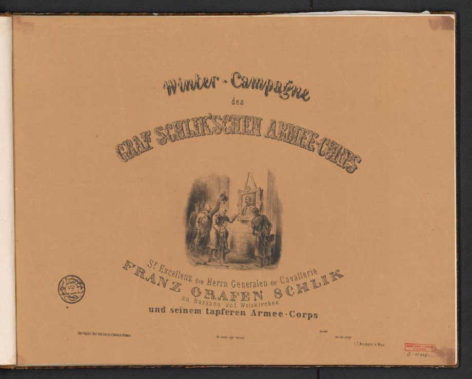 Winter-Campagne des GRAF SCHLIK'SCHEN ARMEE-CORPS