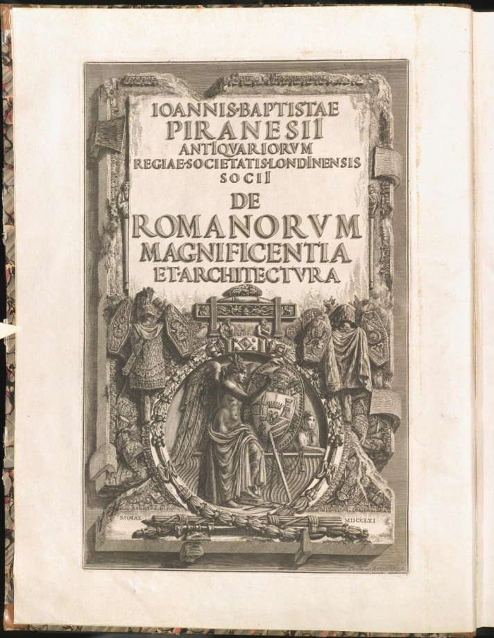DE ROMANORVM MAGNIFICENTIA ET ARCHITECTVRA