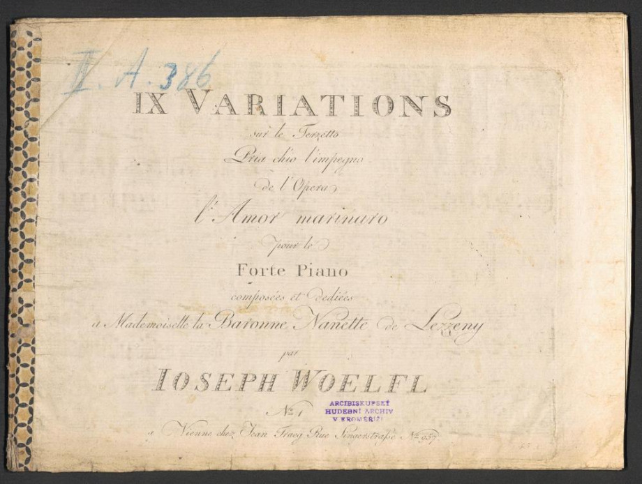 IX Variations sur le Terzetto