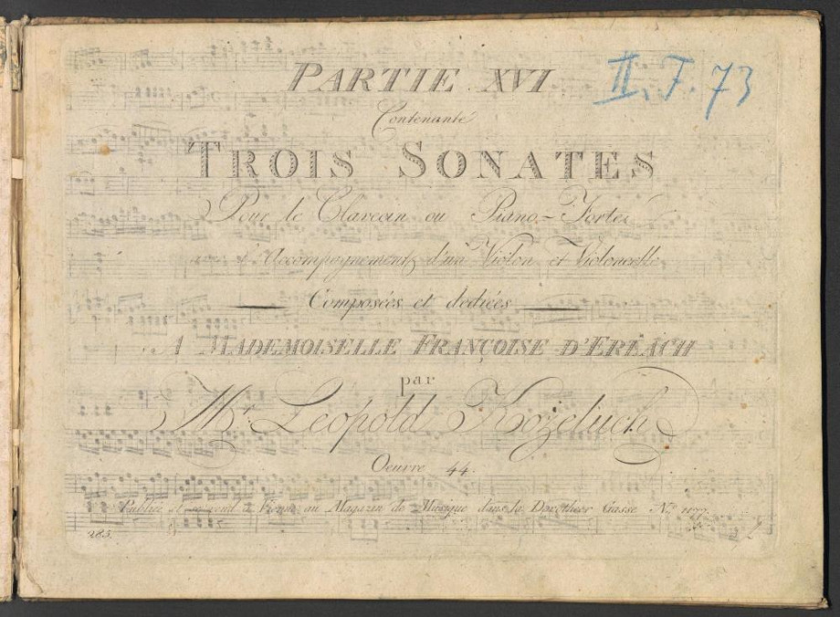 Trois Sonates, Oeuvre 44