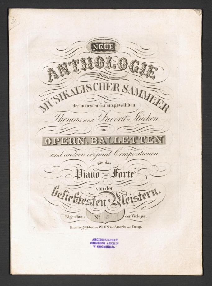 Neue Anthologie oder musikalischer Sammler