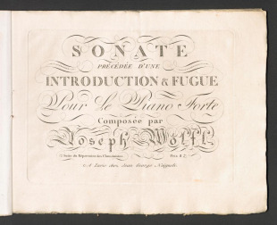 Sonate Introduction Fugue