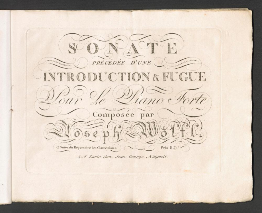 Sonate Introduction Fugue