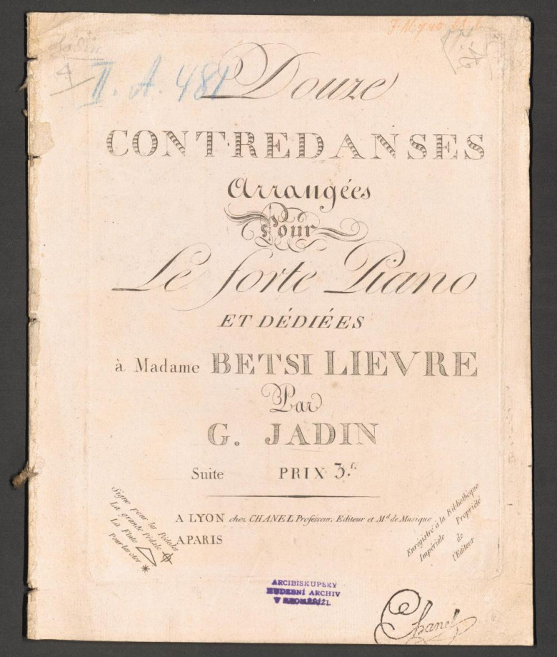 Douze contredanses 