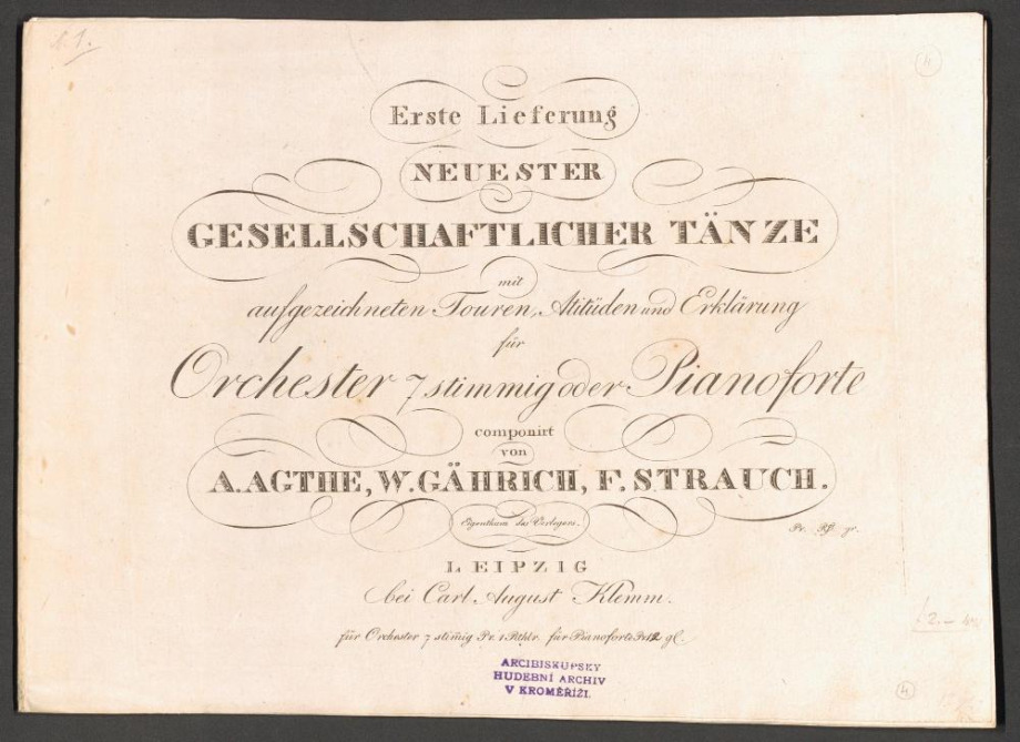 Neuester Gesellschaftlicher Tänze