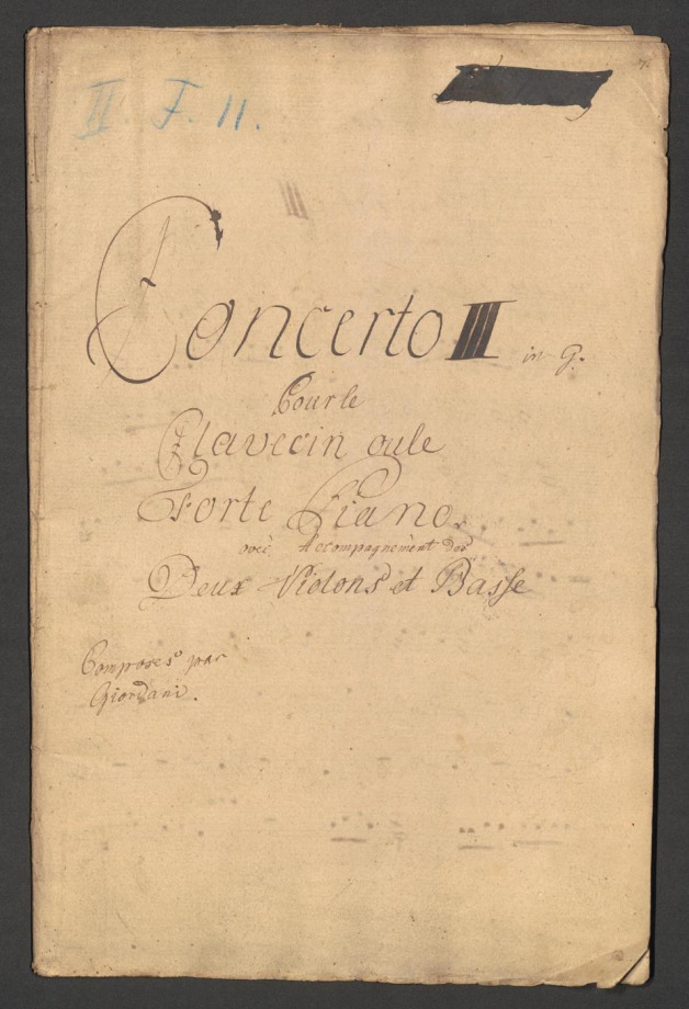 Concerto III in G