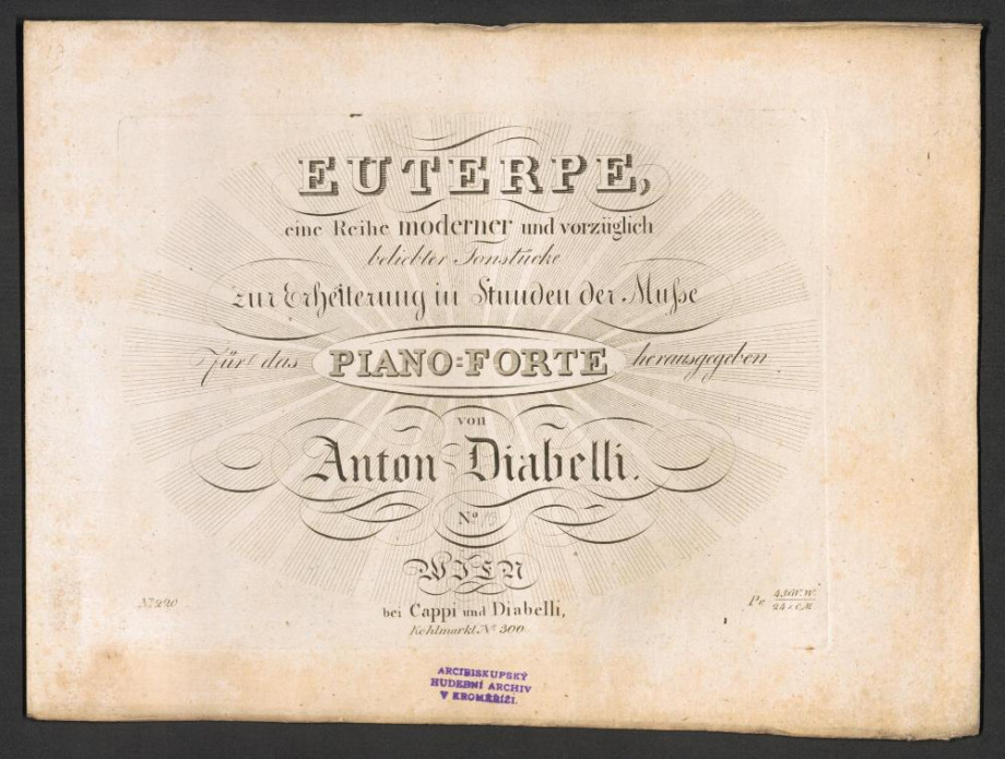 Der Abschied der Troubadours ; Romanze von Blangini