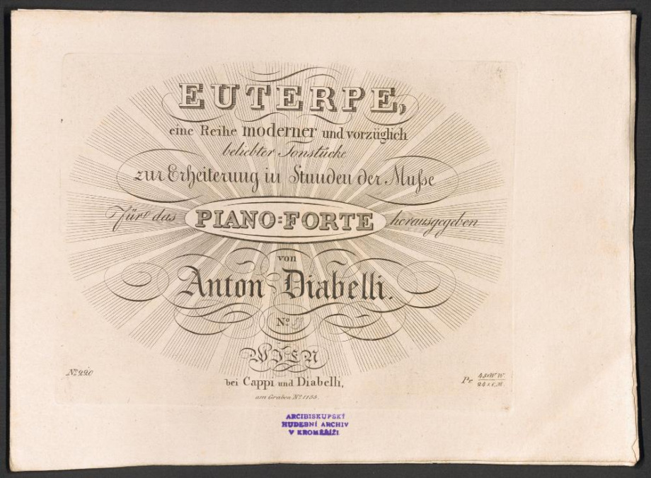 Chor und Schlussgesang aus der Oper: Eduard und Cristina
