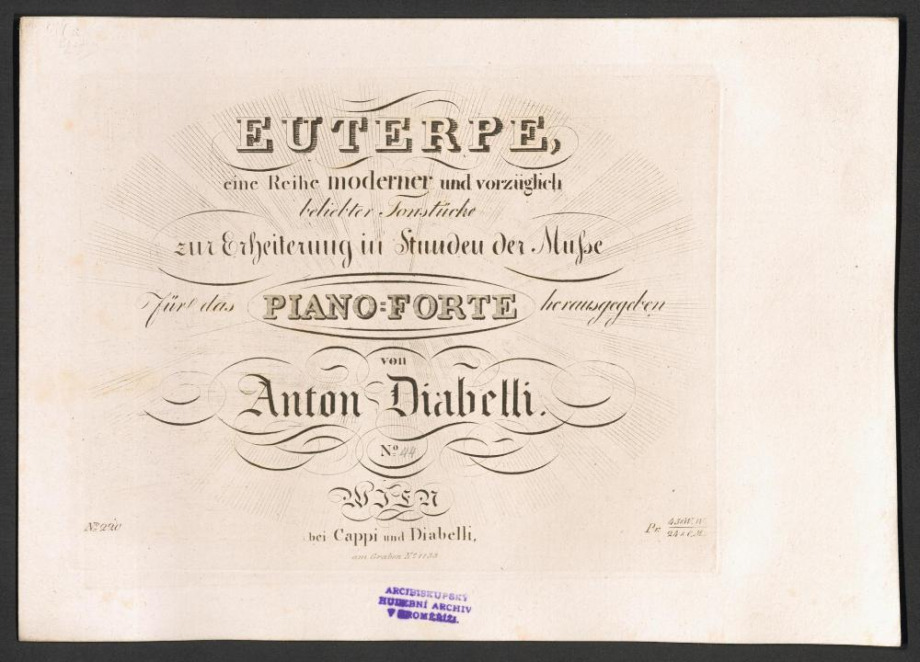 Cavatina alla Polacca aus der Oper: Adelaide von Caraffa, eingelegt und gesungen in der Oper: La Molinara