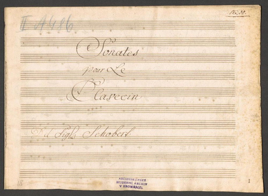 Sonates pour Le Clavecin