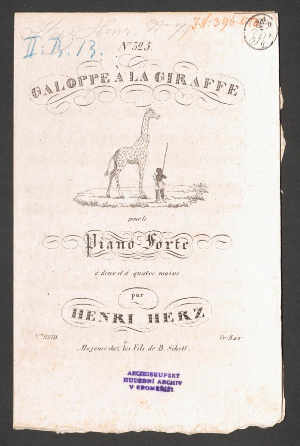 Galoppe à la Giraffe