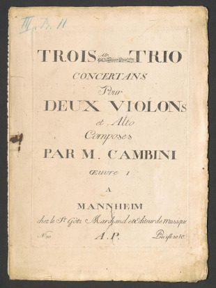 Trois Trio Concertans