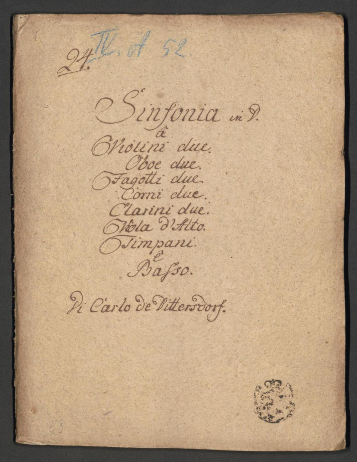 Sinfonia in D