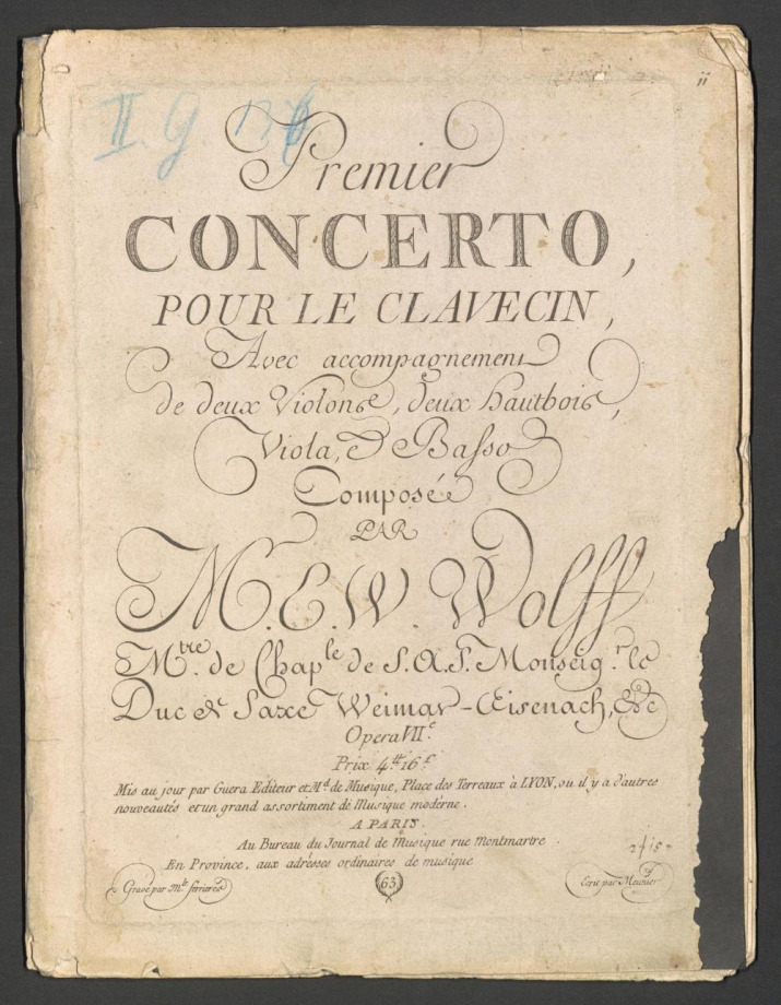 Premier et Second Concerto