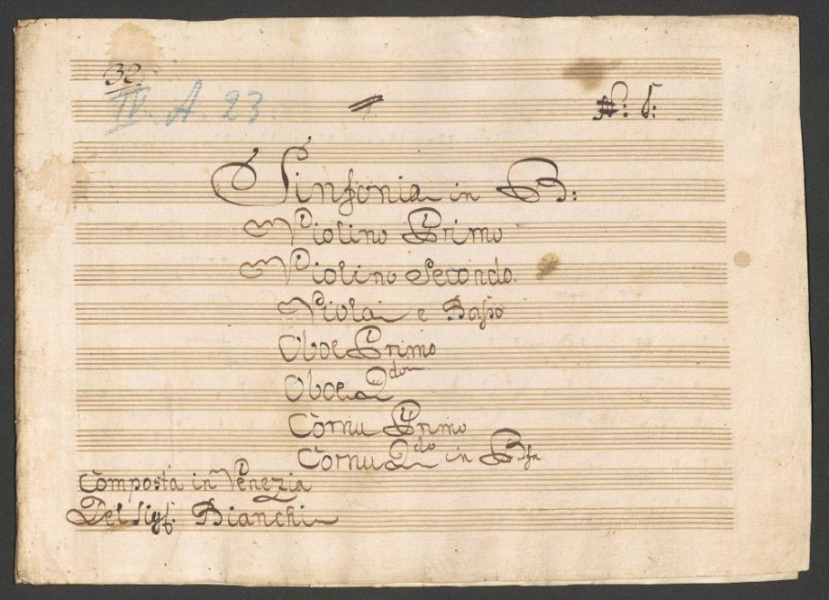 Sinfonia in B