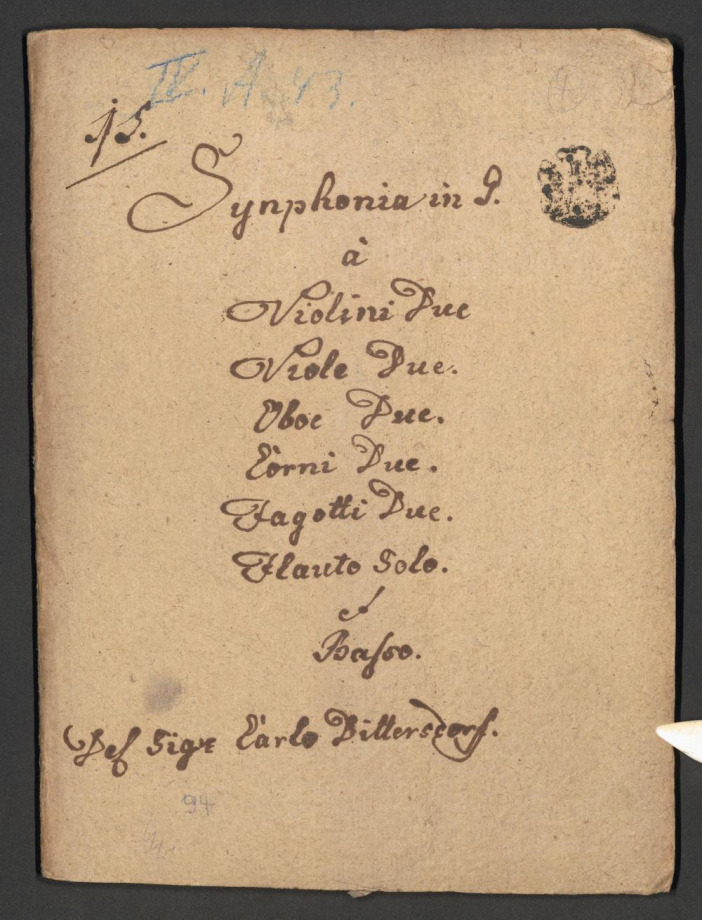 Sinphonia in G