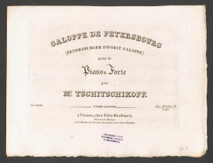 Galoppe de Petersbourg 