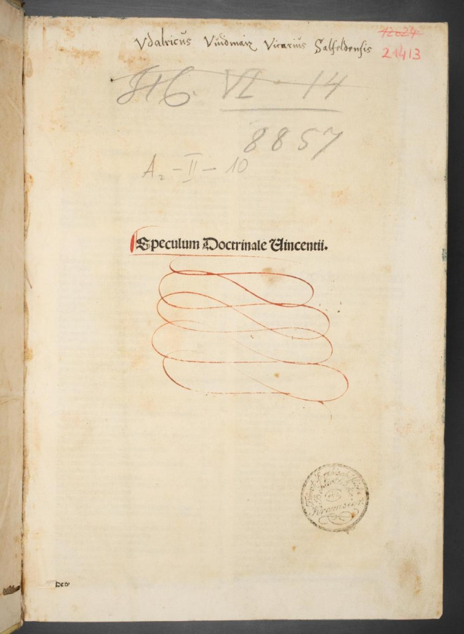 Speculum doctrinale 