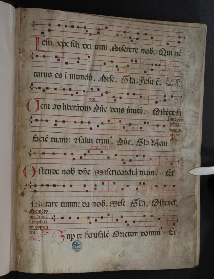 Antiphonarium iuxta ritum ordinis praedicatorum, pars hiemalis