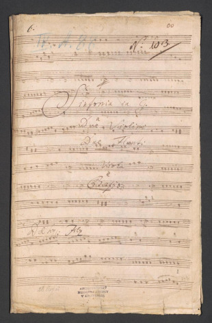 Sinfonia in G