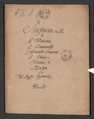 Sinfonia in B
