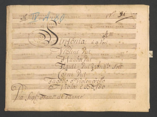 Sinfonia à 9 Voci in A m