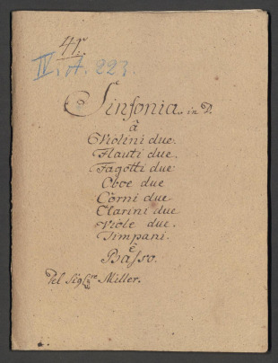 Sinfonia in D