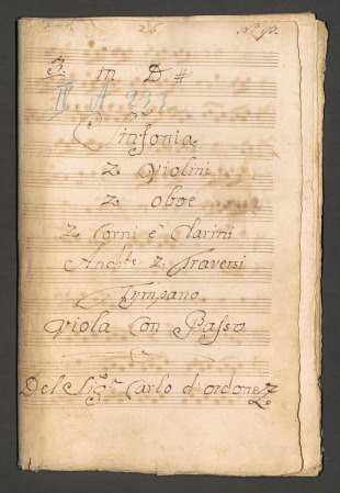 Sinfonia in D