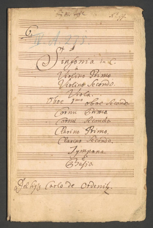 Sinfonia in C