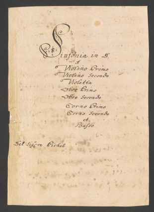 Sinfonia in D