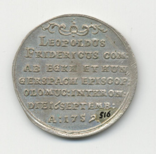 medaile intronizační