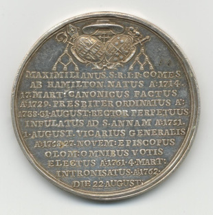 medaile intronizační