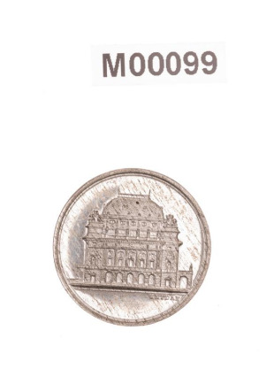 Medaile k položení základního kamene Národního divadla v Praze