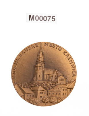 Medaile svob. Báňského města Kremnica