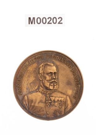 Medaile živnostenského spolku Olomouc na výstavu 1907