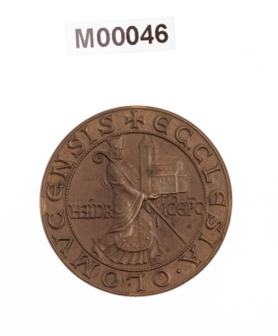 Medaile na 800 let založení chrámu sv.Václava v Olomouci