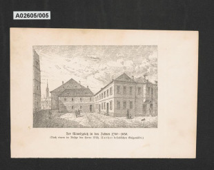 Plán stavby školy sv. Mořice, Olomouc, Mořické náměstí (nepostaveno)