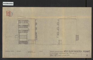 Dům MEP (Městských elektrických podniků), Prostějov, Poděbradovo náměstí 1588/2, 2a