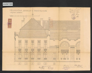 Sokolovna, Prostějov, Skálovo náměstí 173/4