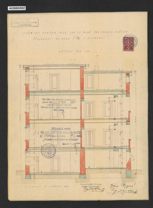 Vila pro Ing. Karla a Boženu Štajgrovi, Olomouc, ul. Brožíkova 556/9