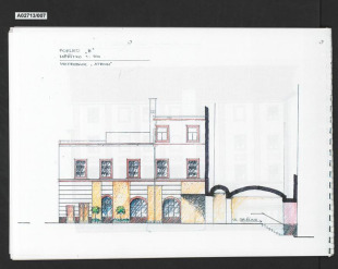 Studie řešení fasád a vnitrobloku Salmova paláce, Olomouc, Horní náměstí 1