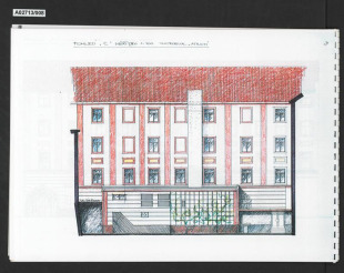 Studie řešení fasád a vnitrobloku Salmova paláce, Olomouc, Horní náměstí 1