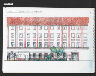 Studie řešení fasád a vnitrobloku Salmova paláce, Olomouc, Horní náměstí 1