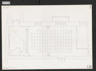 Polyfunkční sál pro Galerii (Besední sál Muzea umění), Olomouc, ul. Denisova 47