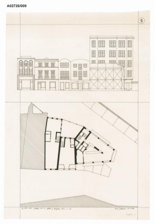 Ideová studie, Olomouc, ul. Riegrova - tř. Svobody