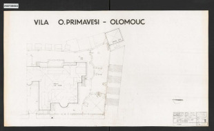 Vila Primavesi - zaměření stávajícího stavu, Olomouc, ul. Univerzitní 224/7