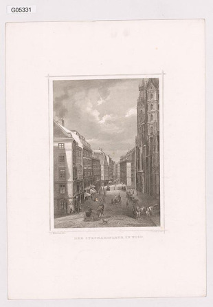 Stephansplatz ve Vídni