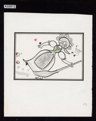 Ilustrace k Princezně Holubici