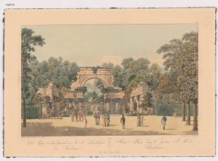 Zříceniny v zahradě zámku Schönbrunn